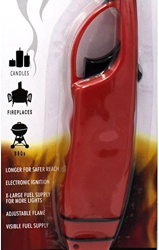 Long BBQ Lighters, Long Flexible Neck, Multi-Purpose use for Barbeque Grill Fireplace Gas Stove Cooking, Flex Wand Fire Lighters, Value Pack of 3 Gallery image 3